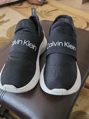 Calvin Klein Logo Tennis Shoes